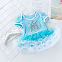 Load image into Gallery viewer, Baby Girls Embroidered Dresses And Accessories Headwear Wholesale 22052428
