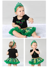 Load image into Gallery viewer, Baby Girls Embroidered Dresses And Accessories Headwear Wholesale 22052428
