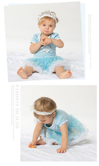 Load image into Gallery viewer, Baby Girls Embroidered Dresses And Accessories Headwear Wholesale 22052428
