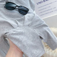 Load image into Gallery viewer, 2 Pieces Set Kid Girls Solid Color Tops And Pants Wholesale 220524286
