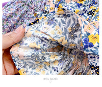 Load image into Gallery viewer, 2 Pieces Set Kid Girls Flower Print Tops And Solid Color Pants Wholesale 220524291
