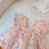 Load image into Gallery viewer, 2 Pieces Set Kid Girls Flower Tops And Shorts Wholesale 220524297
