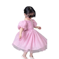 Load image into Gallery viewer, Baby Kid Girls Solid Color Dresses Wholesale 220524299
