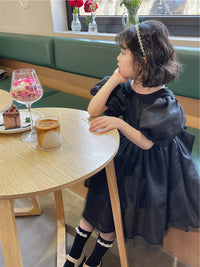 Load image into Gallery viewer, Baby Kid Girls Solid Color Dresses Wholesale 220524299
