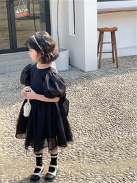 Load image into Gallery viewer, Baby Kid Girls Solid Color Dresses Wholesale 220524299
