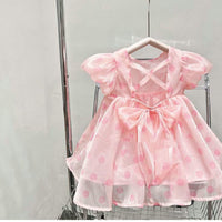 Load image into Gallery viewer, Baby Kid Girls Polka dots Print Dresses Wholesale 220524314
