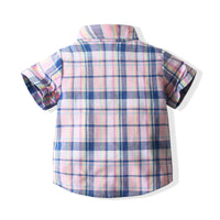 Load image into Gallery viewer, Baby Kid Unisex Checked Shirts Wholesale 220524336
