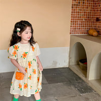 Load image into Gallery viewer, Baby Kid Girls Flower Print Dresses Wholesale 220524357
