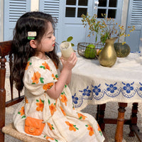 Load image into Gallery viewer, Baby Kid Girls Flower Print Dresses Wholesale 220524357
