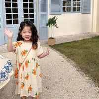 Load image into Gallery viewer, Baby Kid Girls Flower Print Dresses Wholesale 220524357
