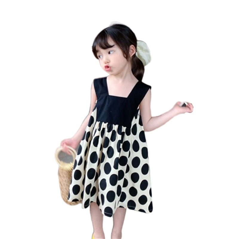 Baby Kid Girls Polka dots Dresses Wholesale 220524360