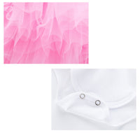 Load image into Gallery viewer, 3 Pieces Set Baby Girls Birthday Letters Print Rompers Solid Color Skirts And Bow Headwear Wholesale 22052439
