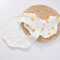 Load image into Gallery viewer, Unisex Polka dots Cartoon Print Baby Bibs Wholesale 220524394
