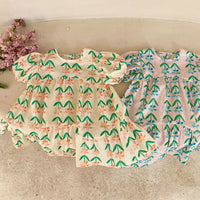 Load image into Gallery viewer, Baby Kid Girls Flower Print Dresses Wholesale 220524424
