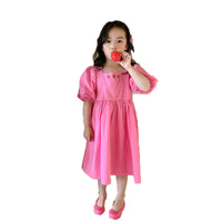 Load image into Gallery viewer, Baby Kid Girls Flower Embroidered Dresses Wholesale 220524427
