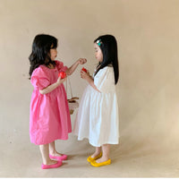 Load image into Gallery viewer, Baby Kid Girls Flower Embroidered Dresses Wholesale 220524427
