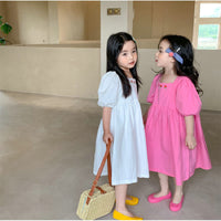 Load image into Gallery viewer, Baby Kid Girls Flower Embroidered Dresses Wholesale 220524427
