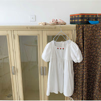 Load image into Gallery viewer, Baby Kid Girls Flower Embroidered Dresses Wholesale 220524427
