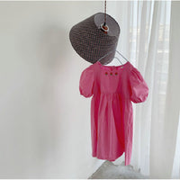 Load image into Gallery viewer, Baby Kid Girls Flower Embroidered Dresses Wholesale 220524427
