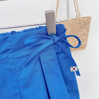 Load image into Gallery viewer, 2 Pieces Set Baby Kid Girls Flower Print Shirts And Solid Color Shorts Wholesale 220524448
