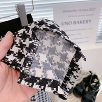 Load image into Gallery viewer, 2 Pieces Set Baby Kid Girls Houndstooth T-Shirts And Pants Wholesale 220524449
