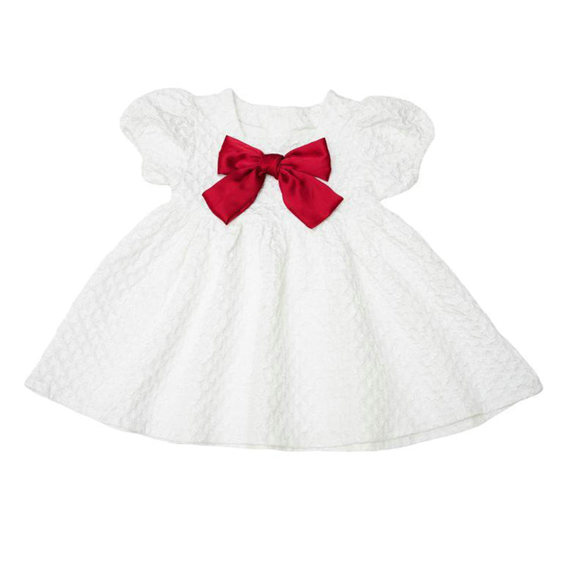 Baby Kid Girls Solid Color Bow Dresses Wholesale 220524459