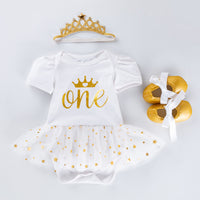 Load image into Gallery viewer, Baby Girls Letters Star Rompers Wholesale 22052451
