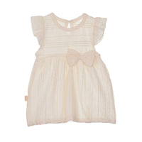 Load image into Gallery viewer, Baby Girls Solid Color Bow Dresses Wholesale 22052454
