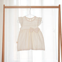 Load image into Gallery viewer, Baby Girls Solid Color Bow Dresses Wholesale 22052454
