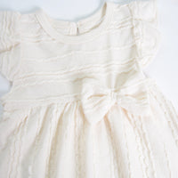 Load image into Gallery viewer, Baby Girls Solid Color Bow Dresses Wholesale 22052454
