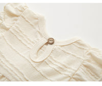 Load image into Gallery viewer, Baby Girls Solid Color Bow Dresses Wholesale 22052454
