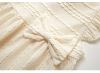 Load image into Gallery viewer, Baby Girls Solid Color Bow Dresses Wholesale 22052454
