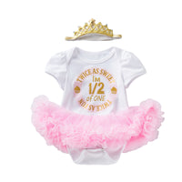Load image into Gallery viewer, Baby Girls Letters Birthday Rompers Wholesale 22052477
