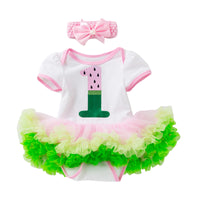 Load image into Gallery viewer, Baby Girls Letters Color-blocking Dresses Wholesale 22052479
