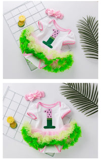 Load image into Gallery viewer, Baby Girls Letters Color-blocking Dresses Wholesale 22052479
