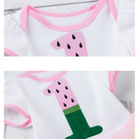 Load image into Gallery viewer, Baby Girls Letters Color-blocking Dresses Wholesale 22052479
