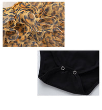 Load image into Gallery viewer, 3 Pieces Set Baby Girls Letters Love heart Print Rompers And Leopard Bow Skirts And Headwear Wholesale 22052480
