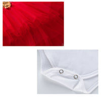 Load image into Gallery viewer, 3 Pieces Set Baby Girls Letters Flower Embroidered Rompers Solid Color Lace Skirts And Headwear Wholesale 22052489
