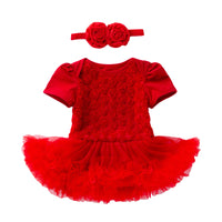 Load image into Gallery viewer, Baby Girls Flower Lace Dresses Accessories Headwear Wholesale 22052494
