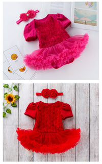 Load image into Gallery viewer, Baby Girls Flower Lace Dresses Accessories Headwear Wholesale 22052494
