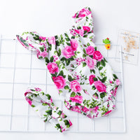 Load image into Gallery viewer, Baby Girls Flower Plant Print Rompers Accessories Headwear Wholesale 22052495
