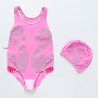 Load image into Gallery viewer, Baby Kid Girls Cartoon Sports Swimwears Wholesale 22052601
