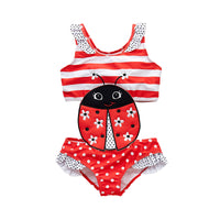 Load image into Gallery viewer, Baby Kid Girls Cartoon Sports Swimwears Wholesale 22052602
