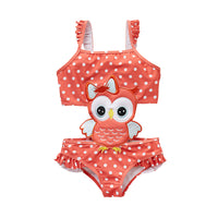 Load image into Gallery viewer, Baby Kid Girls Cartoon Sports Swimwears Wholesale 22052602
