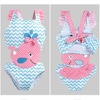 Load image into Gallery viewer, Baby Kid Girls Cartoon Sports Swimwears Wholesale 22052602

