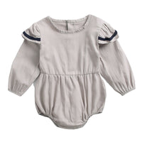 Load image into Gallery viewer, Baby Kid Girls Solid Color Rompers Wholesale 22052603
