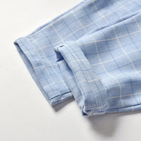 Load image into Gallery viewer, 3 Pieces Set Baby Kid Boys Dressy Solid Color Shirts Checked Vests Waistcoats And Pants Wholesale 220526100
