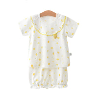 Load image into Gallery viewer, 2 Pieces Set Baby Girls Print T-Shirts And Shorts Wholesale 220526108
