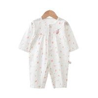 Load image into Gallery viewer, Baby Girls Fruit Print Jumpsuits Wholesale 220526118
