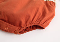 Load image into Gallery viewer, Baby Kid Girls Flower Print Rompers Wholesale 22052612
